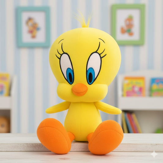Tweety Collectible Plush Toy – Cute Cartoon Stuffed Animal | Adorable Gift for All Ages